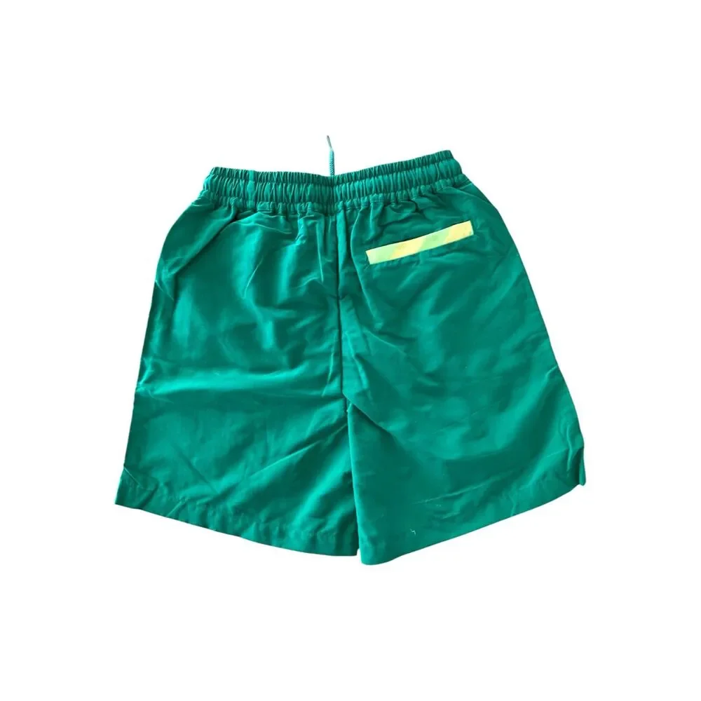 The Sunday Collective Gramercy Green SPF Swim Board Shorts Kids Size 6-7Y